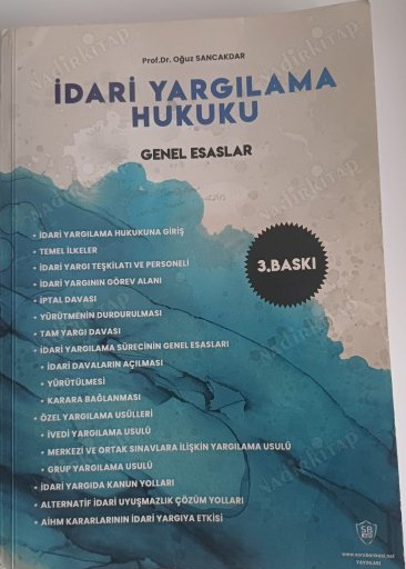 İdari Yargılama Hukuku